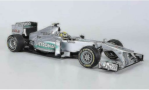 Mercedes F 2009 1/18 Minichamps AMG Team No.8 Petronas N.Rosberg Showcar 2012 coche miniatura