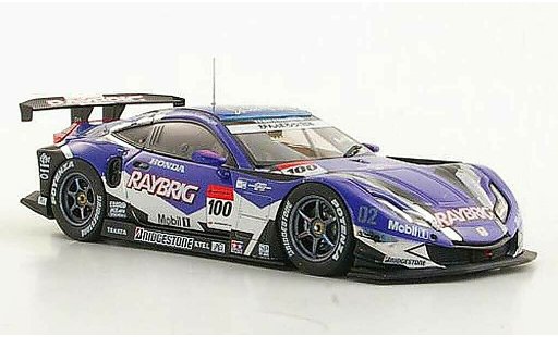 Honda HSV-010 Raybrig 1/43 Ebbro No.100. Super GT500 Fuji 2011 coche miniatura