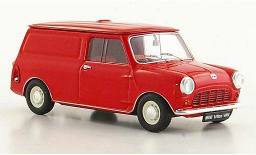 Austin Mini Van utilitaire 1/43 Ebbro 1/4 ton rojo RHD coche miniatura