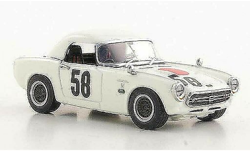 Honda S800 Course 1/43 Ebbro Racing No.58 T.Ikuzawa 500km Nurburgring 1967 coche miniatura