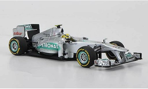Mercedes F1 2012 1/43 Minichamps AMG Petronas Team No.8 N.Rosberg Prasentationsfahrzeug coche miniatura