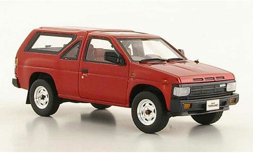 Nissan Terrano Base 1/43 Hi Story (R3M) rojo 3-portes RHD 1986 coche miniatura