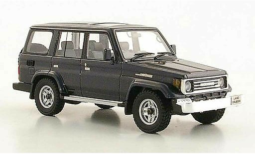 Toyota Land Cruiser 70 1/43 Hi Story azulgris RHD 1990 coche miniatura