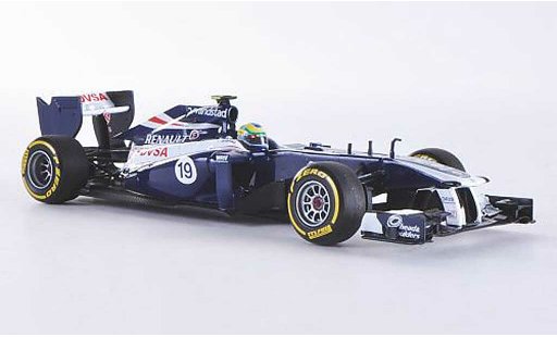 Renault F1 2012 1/43 Minichamps Williams Team No.19 B.Senna Prasentationsfahrzeug coche miniatura