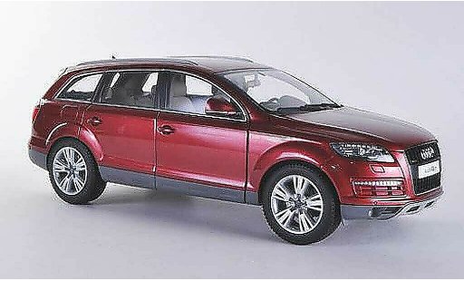 Audi Q7 suv 1/18 Kyosho rojo 2009 coche miniatura