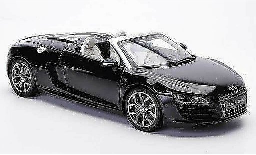Audi R8 spyder 1/18 Kyosho phantom negro coche miniatura