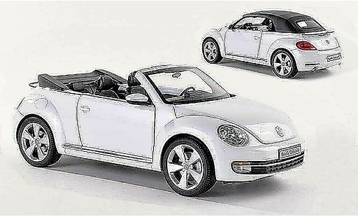 Volkswagen Beetle Cabriolet 1/18 Kyosho Descapotable blanco coche miniatura