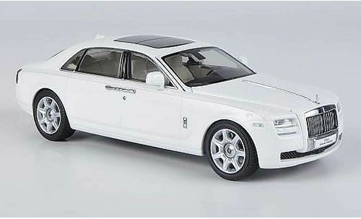 Rolls Royce Ghost EWB 1/43 Kyosho blanco LHD coche miniatura
