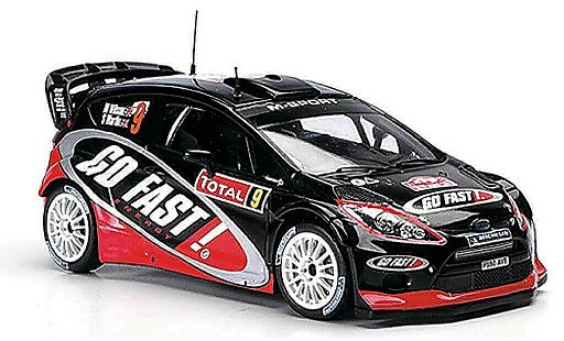 Ford Fiesta WRC 1/43 Spark No.9 Go Fast Rally Monte Carlo 2012 coche miniatura
