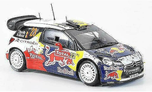DS Automobiles DS3 WRC 2012 1/43 Spark No.23 Red Bull Rally Monte Carlo coche miniatura