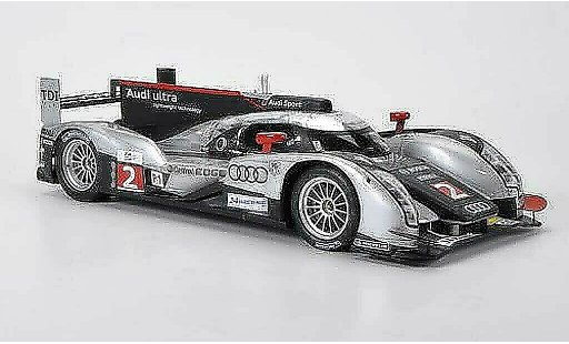 Audi R18 tdi 1/18 Spark 2011 No.2 ultra 24h Le Mans M.Faessler/A.Lotterer/B.Treluyer coche miniatura