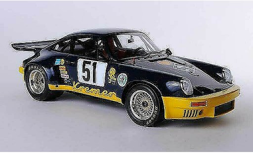 Porsche 911 RSR 1/18 Spark 3.0 No.51 Kremer Racing B.Wollek 1975 coche miniatura