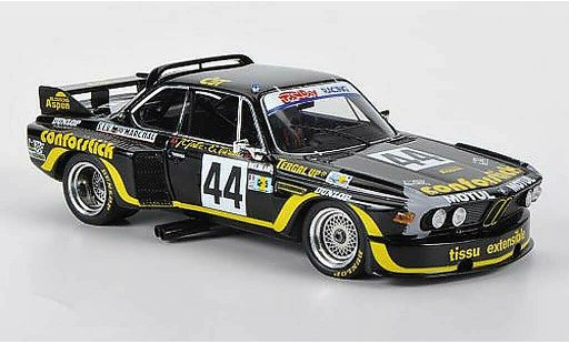 Bmw 3.5 course 1/43 Spark No.44 Conforstick J-C.Justice/J.Belin 24h Le Mans 1976 coche miniatura