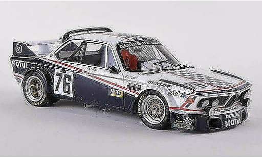 Bmw 3.0 CSL 1/43 Spark No.76 garage du Bac 24h Le Mans 1977 DEPNIC/J.Coulon coche miniatura