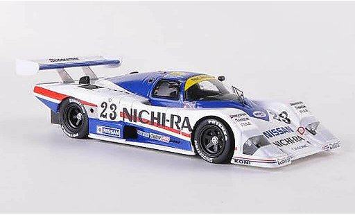 Nissan R86 Le Mans 1/43 Spark V No.23 Nichi-Ra K.Hoshino / K.Matsumoto / A.Suzuki 24h 1986 coche miniatura