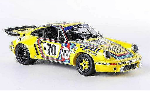 Porsche 911 R 1/43 Spark R No.70 Darty Real/Opal 24h Le Mans 1974 R.Touroul/H.Cachia/D.Rua coche miniatura