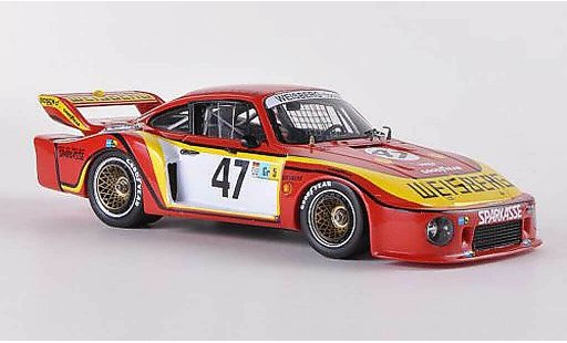 Porsche 935 1978 1/43 Spark Gr.5 No.47 Weisberg K.Ludwig / J.Fitzpatrick / T.Hezemans 24h Le Mans coche miniatura