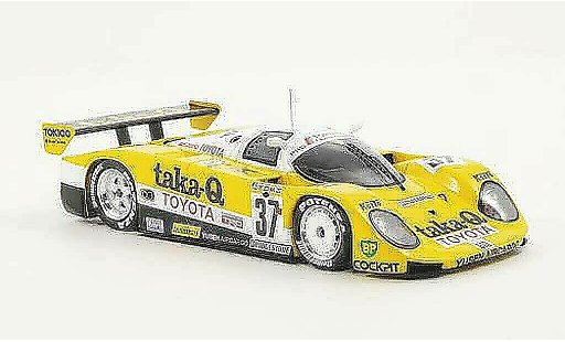 Toyota 89C Base 1/43 Spark V No.37 taka-Q Team Tom's J.Dumfries / G.Lees / J.Watson 24h Le Mans 1989 coche miniatura