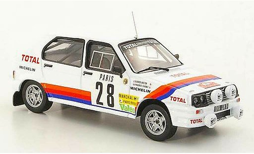 Citroen Visa Chrono 1/43 IXO No.28 M.Chomat / D.Breton Rally Monte Carlo coche miniatura