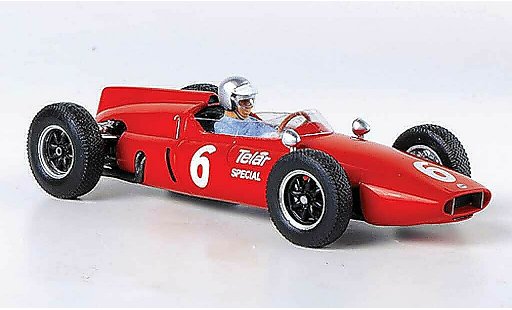 Cooper T53 course 1/43 Spark No.6 R.Penske GP USA 1961 coche miniatura