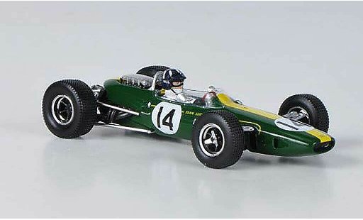Lotus F1 1967 1/43 Spark Team 33 BRM No.14 G.Hill GP Monaco coche miniatura