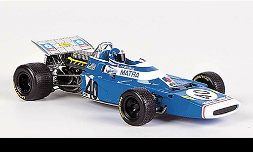 Matra MS120 Base 1/43 Spark No.40 J.-P.Beltoise GP Italien 1970 coche miniatura