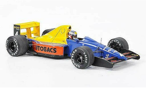 Tyrrell 018 Base 1/43 Spark No.4 Camel J.Alesi GP Japan 1989 coche miniatura