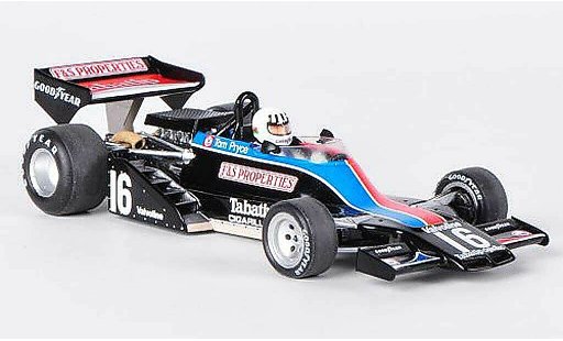 Shadow DN8 1976 1/43 Spark No.16 Tabatip T.Pryce GP Holland coche miniatura