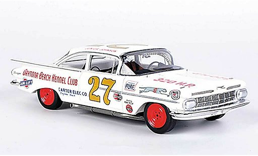 Chevrolet Biscayne course 1/43 Spark No.27 J.Johnson Daytona 500 1960 coche miniatura