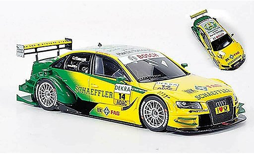 Audi A4 dtm 1/43 Spark No.14 Schaeffler M.Tomczyk 2011 coche miniatura