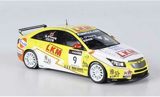 Chevrolet Cruze course 1/43 Spark 2011 1.6T No.9 D.O'Young WTCC GP Macau coche miniatura