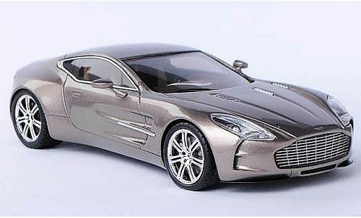 Aston Martin One-77 coupe 1/43 Spark 77 beige 2012 coche miniatura