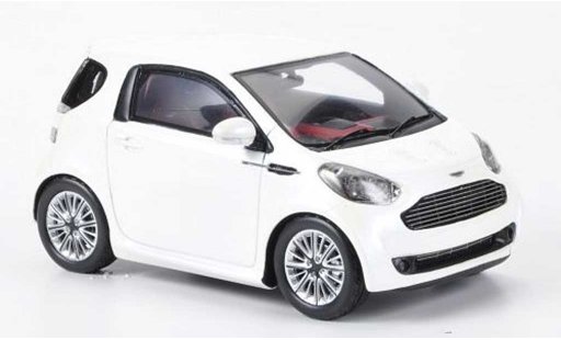 Aston Martin Cygnet citadine 1/43 Spark blanco 2011 coche miniatura