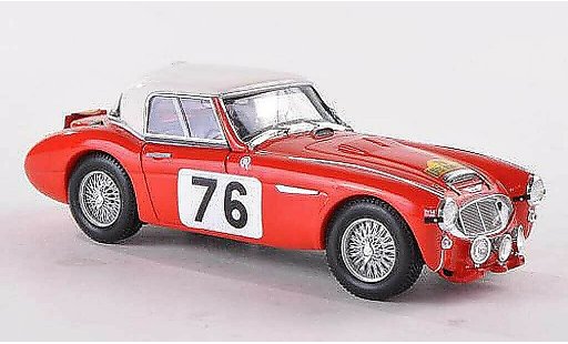 Austin Healey 3000 course 1/43 Spark No.76 Rally Liege-Rome-Liege 1960 P.Moss/A.Wisdom coche miniatura