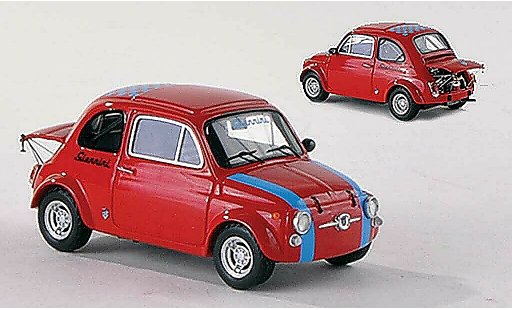 Fiat 695 Giannini 1/18 Spark rojo 1971 coche miniatura
