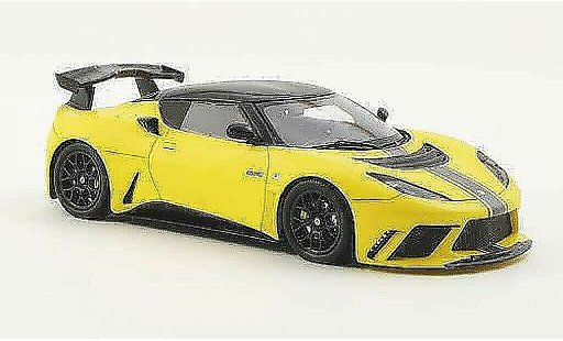 Lotus Evora GTE 1/43 Spark amarillo/gris/carbon LHD 2011 coche miniatura