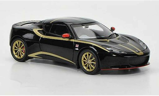 Lotus Evora S 1/43 Spark Special Edition negro/gold RHD 2011 coche miniatura