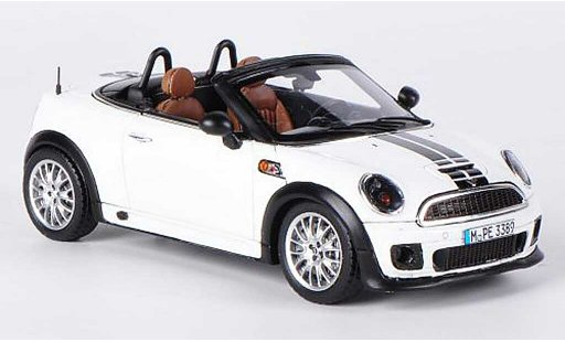 Mini Roadster Base 1/43 Spark blanco/negro 2012 coche miniatura