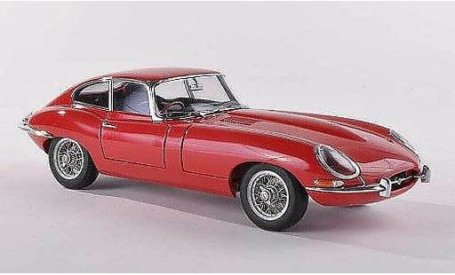 Jaguar E-Type 1961 1/18 Autoart Coupe serie I 38 rojo coche miniatura