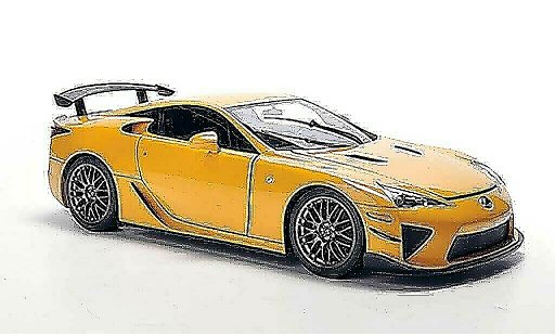 Lexus LFA Nurburgring Package 1/18 Autoart naranja 2011 coche miniatura