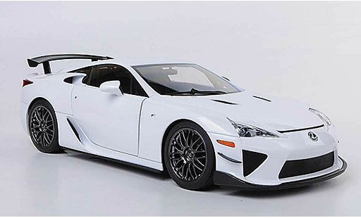 Lexus LFA Nurburgring Package 1/18 Autoart blanco 2011 coche miniatura