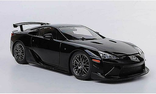 Lexus LFA Nurburgring Package 1/18 Autoart negro 2011 coche miniatura