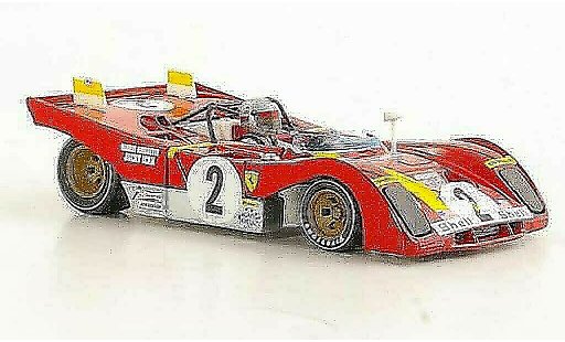 Ferrari 312 PB 1/43 Brumm No.2 J.Ickx / M.Andretti 6h Daytona 1972 coche miniatura