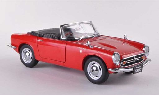 Honda S800 Roadster 1/18 Autoart rojo 1966 coche miniatura
