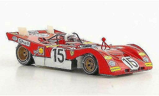 Ferrari 312 PB 1/43 Brumm No.15 J.Ickx / C.Regazzoni 1000Km Monza 1971 coche miniatura