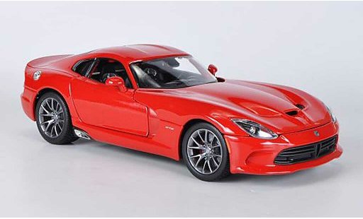 Dodge Viper SRT GTS 1/18 Maisto rojo 2013 coche miniatura