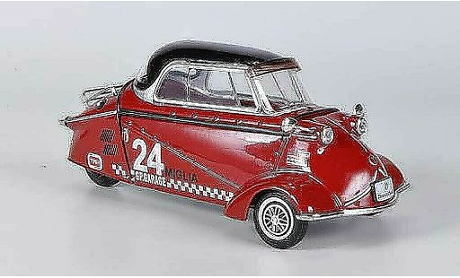 Messerschmitt KR 200 Base 1/18 Revell rojo No.24 GP.Garage coche miniatura