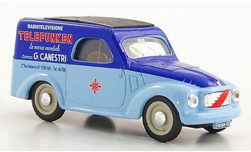 Fiat 500 C 1/43 Brumm Belvedere Telefunken Service 1950 coche miniatura