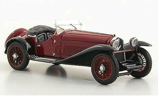 Alfa Romeo 2300 berlina 1/43 Brumm rojo/negro coche miniatura