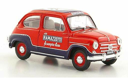 Fiat 600 D 1/43 Brumm Ramazotti 1960 coche miniatura